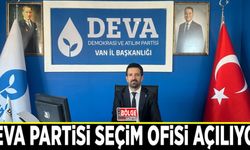 DEVA Partisi seçim ofisi açılıyor