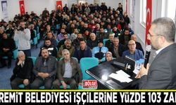 Edremit Belediyesi işçilerine yüzde 103 zam…