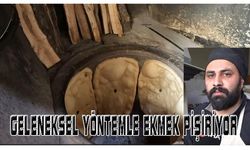 Ercişli fırıncı geleneksel yöntemle ekmek üretiyor