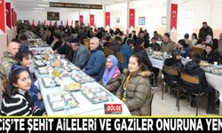 Erciş’te şehit aileleri ve gaziler onuruna yemek