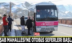Hoşab Mahallesi'ne otobüs seferleri başladı