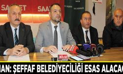 İlhan: Şeffaf belediyeciliği esas alacağız