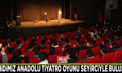 Şahidimiz Anadolu tiyatro oyunu seyirciyle buluştu