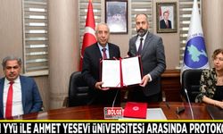 Van YYÜ ile Ahmet Yesevi Üniversitesi arasında protokol…