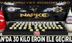 Van’da 30 kilo eroin ele geçirildi