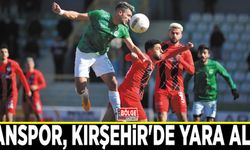 Vanspor, Kırşehir'de yara aldı