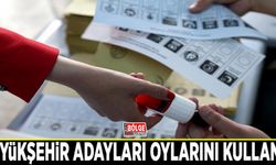 Büyükşehir adayları oylarını kullandı