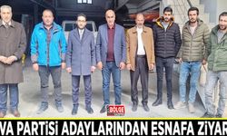 DEVA Partisi adaylarından esnafa ziyaret