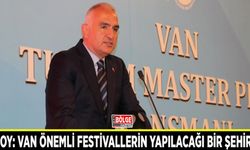 Ersoy: Van önemli festivallerin yapılacağı bir şehirdir