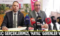 Kılıç: Gerçeklerimizi, 'hayal' görenler var