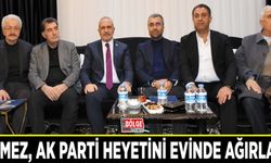 Ölmez, AK Parti heyetini evinde ağırladı
