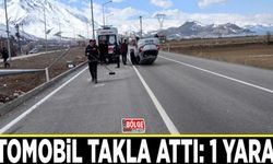 Otomobil takla attı: 1 yaralı