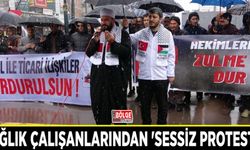 Sağlık çalışanlarından 'sessiz protesto'