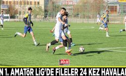 Van 1. Amatör Lig'de fileler 24 kez havalandı