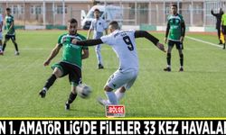Van 1. Amatör Lig'de fileler 33 kez havalandı