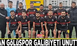 Van Gölüspor galibiyeti unuttu