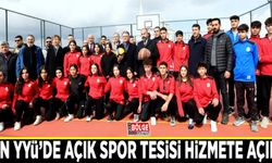 Van YYÜ’de Açık Spor Tesisi hizmete açıldı