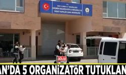 Van’da 5 organizatör tutuklandı