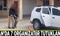 Van’da 7 organizatör tutuklandı