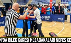 Van’da bilek güreşi müsabakaları nefes kesti