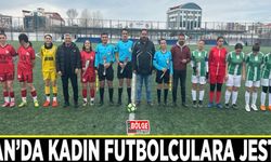 Van’da kadın futbolculara jest…