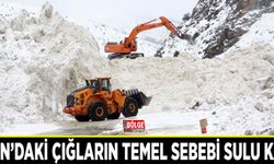 Van’daki çığların temel sebebi sulu kar