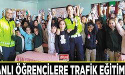 Vanlı öğrencilere trafik eğitimi…