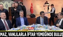 Yılmaz, Vanlılarla iftar yemeğinde buluştu