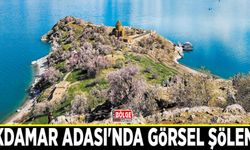 Akdamar Adası'nda görsel şölen...