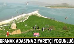 Çarpanak Adası’na ziyaretçi yoğunluğu…