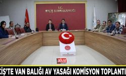 Erciş’te Van Balığı Av Yasağı Komisyon Toplantısı…