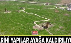 Eski Van Şehri’ndeki tarihi yapılar ayağa kaldırılıyor