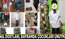 Gönül Dostları, bayramda çocukları unutmadı