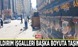 Kaldırım işgalleri başka boyuta taşındı