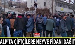 Özalp’ta çiftçilere meyve fidanı dağıtımı