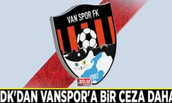 PFDK'dan Vanspor'a bir ceza daha…