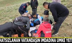 Rahatsızlanan vatandaşın imdadına UMKE yetişti