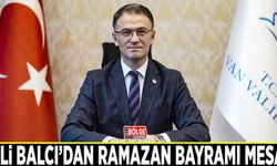 Vali Balcı’dan Ramazan Bayramı Mesajı