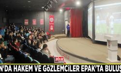 Van'da hakem ve gözlemciler EPAK'ta buluştu