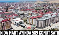 Van'da Mart ayında 589 konut satıldı