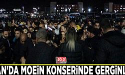 Van'da Moein konserinde gerginlik