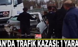 Van'da trafik kazası: 1 yaralı