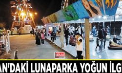 Van'daki lunaparka yoğun ilgi…