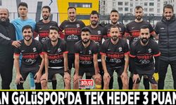 Van Gölüspor'da tek hedef 3 puan…