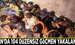 Van’da 104 düzensiz göçmen yakalandı