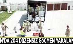 Van’da 204 düzensiz göçmen yakalandı