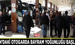 Van’daki otogarda bayram yoğunluğu başladı