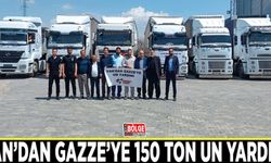 Van’dan Gazze’ye 150 ton un yardımı
