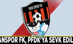 Vanspor FK, PFDK'ya sevk edildi