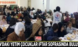 Yetim çocuklar iftar sofrasında buluştu